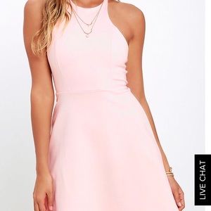 Lulu’s Soft Strumming A-Line dress